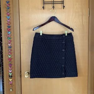 Aventura black insulated skirt, size M